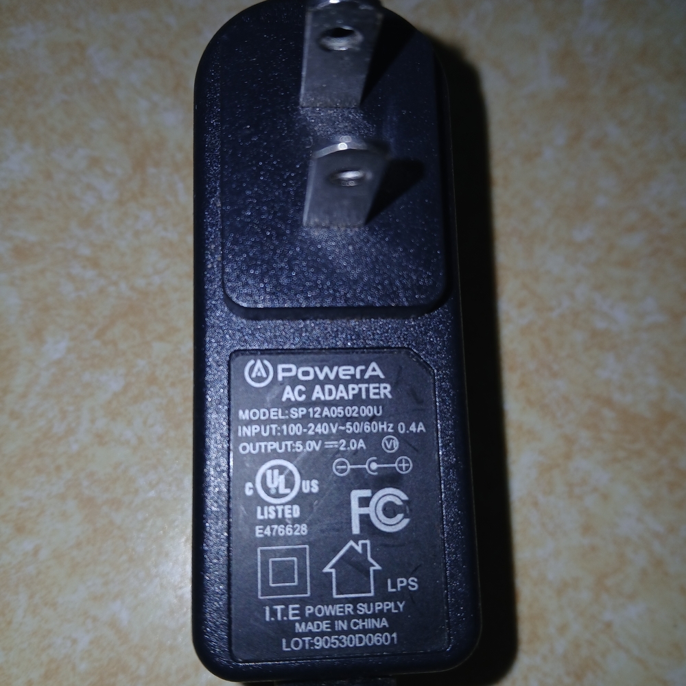 PowerA AC Adapter Wall Charger SP12A050200U